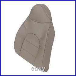 1999 2000 For Ford F250 F350 Lariat XLT Replacement Front Leather Seat Cover Tan