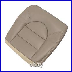 1999 2000 For Ford F250 F350 Super Duty Replacement Front Leather Seat Cover Tan
