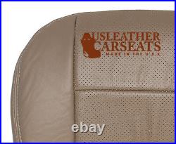 2001 Ford F350 F250 Lariat Driver & Passenger Complete Leather Seat Covers Tan
