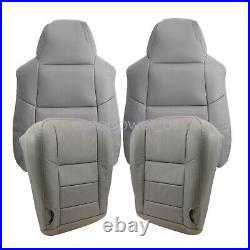 2003 2004 2005 2006 2007 For Ford F250 F350 Super Duty Lariat Seat Covers Gray