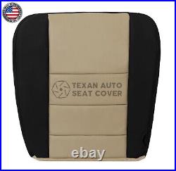 2005 Ford Excursion Eddie Bauer Leather Replacement Seat Cover 2 Tone Tan/Black