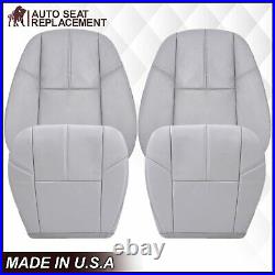 2007 to 2014 Chevy Silverado & GMC Sierra Upholstery Seat Cover Replacement Gray