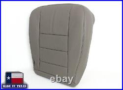 2008 2009 2010 Ford F250 F350 F450 XLT Lariat Super Duty Gray LEATHER Seat Cover