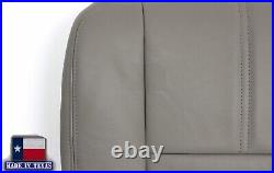 2008 2009 2010 Ford F250 F350 F450 XLT Lariat Super Duty Gray LEATHER Seat Cover
