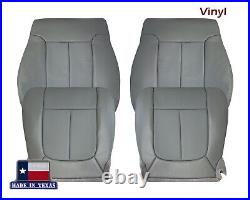 2011 2012 2013 2014 2015 2016 Ford F250 XL Work Truck WT Front Seat Covers Gray