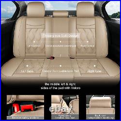 2/5PCS Seat Cover PU Leather Cushion Pad Full Set For Ford Maverick 2022 2023