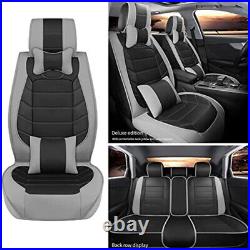 2/5-Seat Car Seat Cover PU Leather Cushion Full Set For Toyota Tacoma 1995-2020