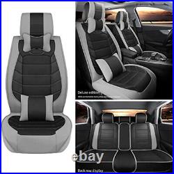 2/5-Seat Deluxe Car Seat Cover PU Leather Cushion Full Set For Toyota Tacoma