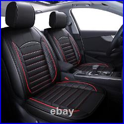 2/5-Seat Truck Full Set Car Seat Cover Luxury Top PU Leather Cushion For Nissan