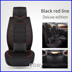 2/5 Seats Car Seat Covers Full Set Front + Rear Back Cushion For Honda CR-V CRV