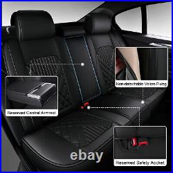 5-Seat Covers Cushion For Chevrolet Trax 2015-2024 Full Set Faux Leather Cover