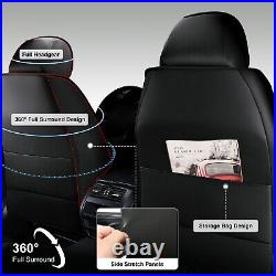 5-Seat Covers Cushion For Chevrolet Trax 2015-2024 Full Set Faux Leather Cover