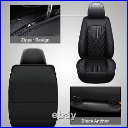 5-Seat Covers Cushion For Chevrolet Trax 2015-2024 Full Set Faux Leather Cover