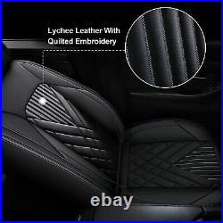 5-Seat Covers Cushion For Chevrolet Trax 2015-2024 Full Set Faux Leather Cover