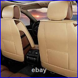 5-Seat Covers for Lexus ES300h ES350 RX450h 2013-2021 Full Set Leather Beige