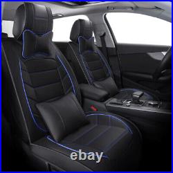 5 Seat Full Set Car Seat Cover Front + Rear Cushion For VW Golf GTI MK5 MK6 MK7