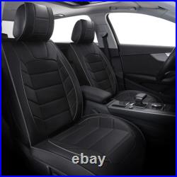 5 Seat Full Set Car Seat Cover PU Front Rear Back Cushion For Chevrolet Equinox
