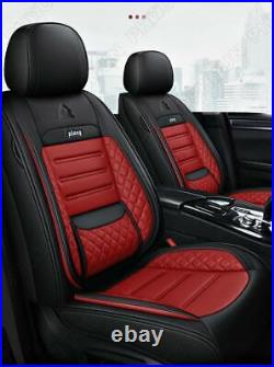 5-Seats Fiber Leather Seat Cover Car SUV Universal Full Front+Rear Seat Cushion