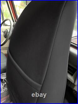 Black Front Rear Seat Cover Full Kit For 1991-1995 Jeep Wrangler YJ 4WD Neoprene