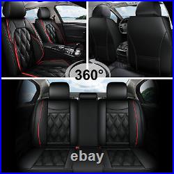 Breathable Car Seat Cover Full Set For KIA FORTE 2014-2024 PU Leather Cushion