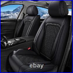 Breathable Seat Cover Full Set Pu Leather Cushion Pad For Nissan Rogue 2010-2023