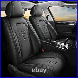 Car 2/5 Seat Covers For Ford Explorer 2004-2024 PU Leather Front&Rear Protector