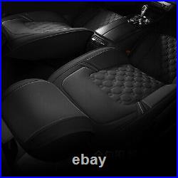 Car 2-Seat Cover Faux Leather For BMW 3 Series 2009-2018 Front Seat Pad Full Set