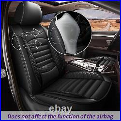 Car 5 Seat Cover Faux Leather Full Set Cushion For Subaru Impreza 2012-2023
