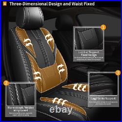 Car 5-Seat Cover Faux Leather Pad Full Set Protectors For NISSAN Kicks 2018-2024