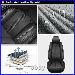 Car 5-Seat Cover Faux Leather Pad Full Set Protectors For NISSAN Kicks 2018-2024