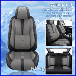 Car 5-Seat Cover Faux Leather Protector Full Set Pad For JEEP Renegade 2015-2024