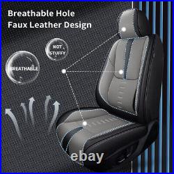 Car 5-Seat Cover Faux Leather Protector Full Set Pad For JEEP Renegade 2015-2024