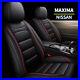 Car 5 Seat Cover PU Faux Leather Full Set Cushion For Nissan Maxima 2007-2021
