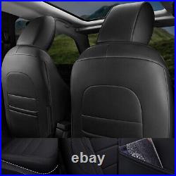 Car 5 Seat Covers Fits For 2014-2018 Jeep Cherokee Front And Rear Back Cushion