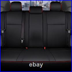 Car 5-Seat Covers For 2016-2023 Toyota Tacoma Crew Cab (SR5, SR, TRD Off-Road)