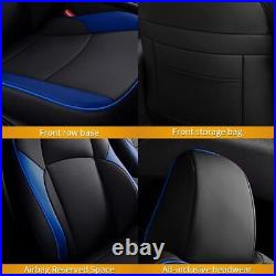 Car 5 Seat Covers For Toyota CHR 2018-2022 Custom Full Set Cushions Faux Leather