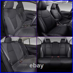 Car 5 Seat Covers For Toyota Corolla L LE 2020 2021 2022 Front And Rear Full Set