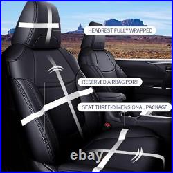 Car 5 Seat Covers For Toyota RAV4 Hybrid 2019-2024 (Non XSE&2022 SE)Cushions Pad