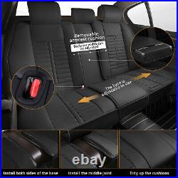 Car 5-Seat Covers Front and Rear Cushions Full Set For Kia Sorento 2007-2023