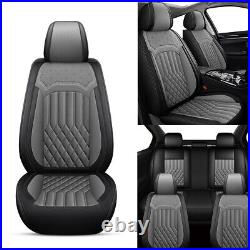 Car 5-sits Seat Cover Pu Leather Cushion Full Set For Hyundai Tucson 2005-2024