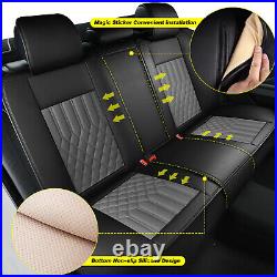 Car 5-sits Seat Cover Pu Leather Cushion Full Set For Hyundai Tucson 2005-2024