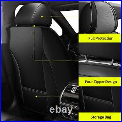 Car 5-sits Seat Cover Pu Leather Cushion Full Set For Hyundai Tucson 2005-2024