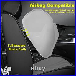 Car 5-sits Seat Cover Pu Leather Cushion Full Set For Hyundai Tucson 2005-2024