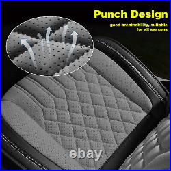 Car 5-sits Seat Cover Pu Leather Cushion Full Set For Hyundai Tucson 2005-2024