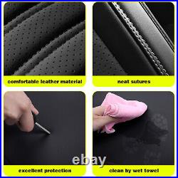 Car 5-sits Seat Cover Pu Leather Cushion Full Set For Hyundai Tucson 2005-2024