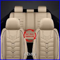 Car Front & Rear Cushion Car 2/5Seat Covers PU Leather For Dodge Dart 2013-2016