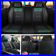 Car Front+Rear Seat Cover Breathable PU Leather Cushion Full Surrounded US Stock