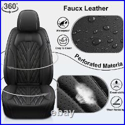 Car SUV Seat Cover Full Set Faux Leather Protector For TOYOTA Corolla 2000-2013