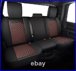Car Seat Cover 5 Seats Full Set For 2009-2021 Dodge Ram 1500 2010-2021 2500 3500