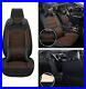 Car Seat Cover Fit for Acura RDX TSX TLX ZDX 5 Seats Full Set Leather Brown
